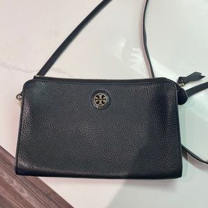 Tory Burch Black Leather Crossbody